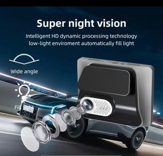 Dashcam VAVUPO 1080P Dual Lens