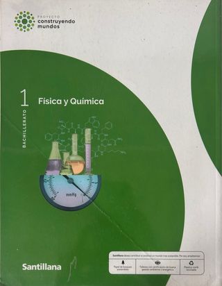 Libro de física y química de 1° de bachillerato