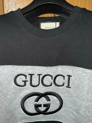 Sudadera Gucci Gris&Negra