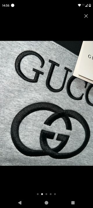 Sudadera Gucci Gris&Negra