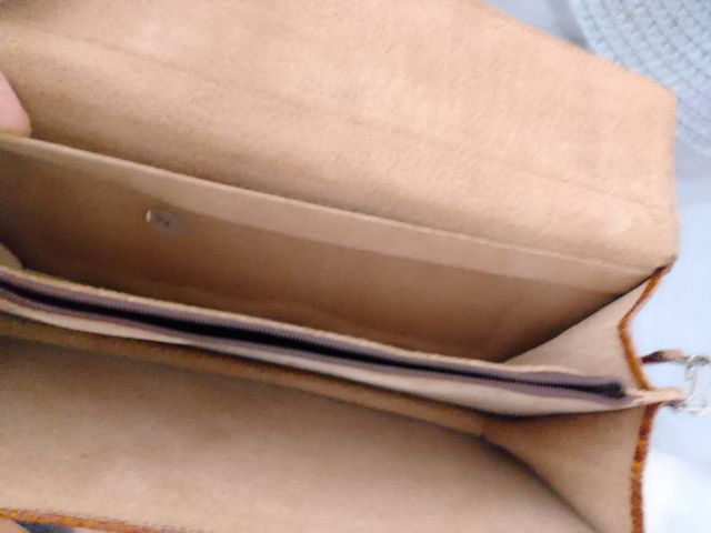 Bolso bandolera piel cocodrilo