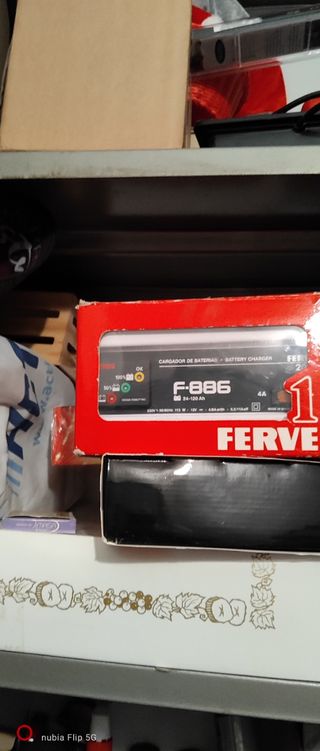 Cargador baterías FERVE F-886 24-120Ah