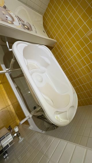 Bañera y cambiador bebé