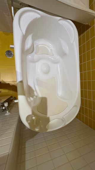 Bañera y cambiador bebé