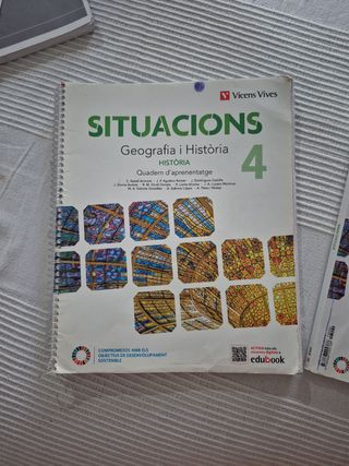 Situacions 4. Geografia i Història. Quadern d'a...