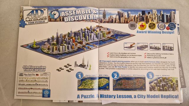 Puzzle 4D Nueva York