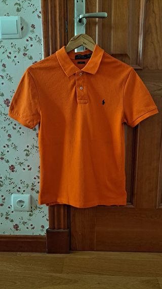Polo Ralph Lauren naranja 14-16 años.