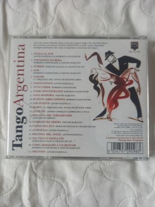 CD Tango Argentina Astor Piazzolla