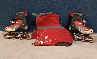 Patines Decathlon + funda talla 36-38
