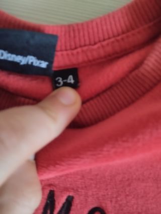 Maglione Cars Natale bimbo 3-4 anni