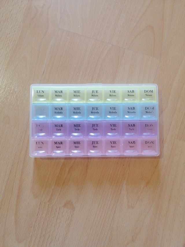 Pastillero semanal 7 días