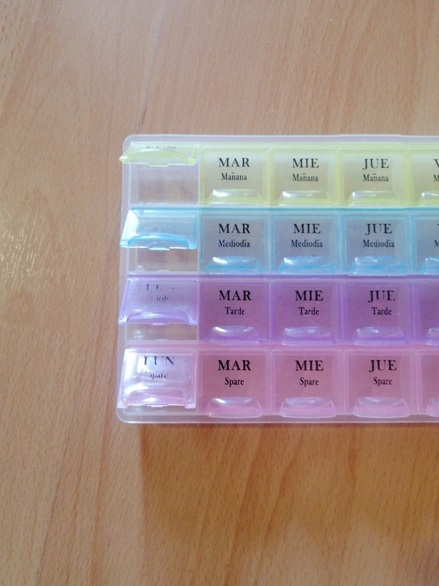 Pastillero semanal 7 días
