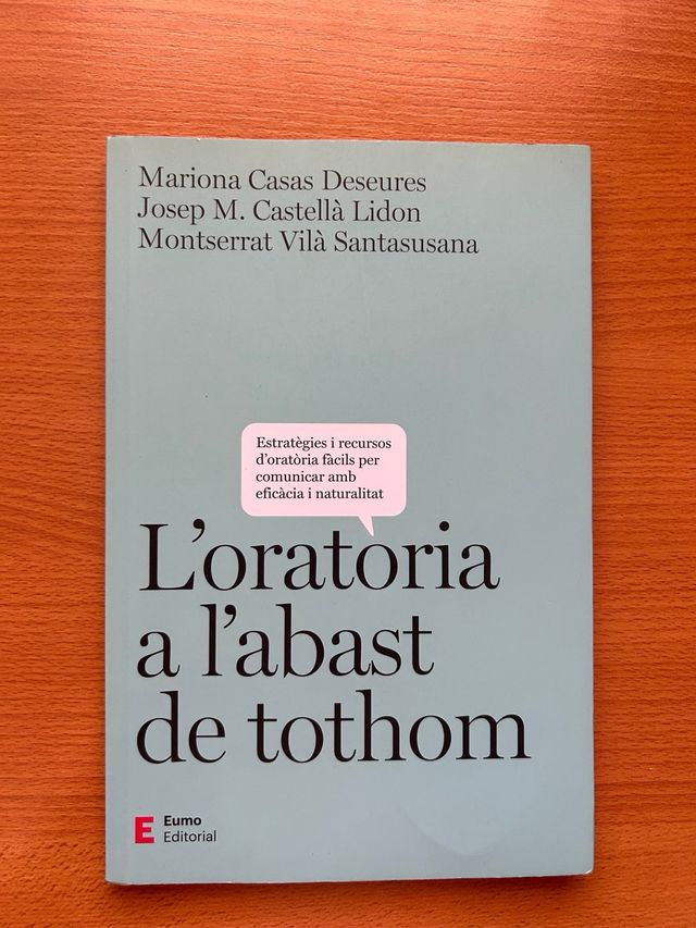 L'oratòria a l'abast de tothom