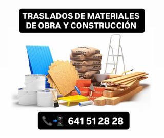 Portes de material de obras 