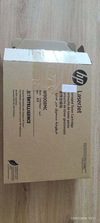 Cartucho tóner HP LaserJet W9008C