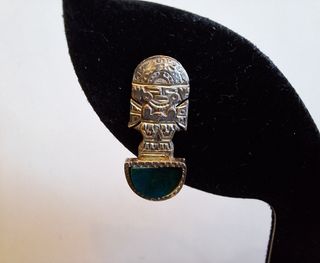 Pendientes Plata 925 & Malaquita