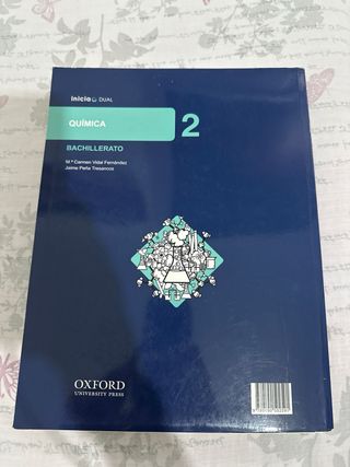Inicia Química. 2.º Bachillerato. Libro del alumno