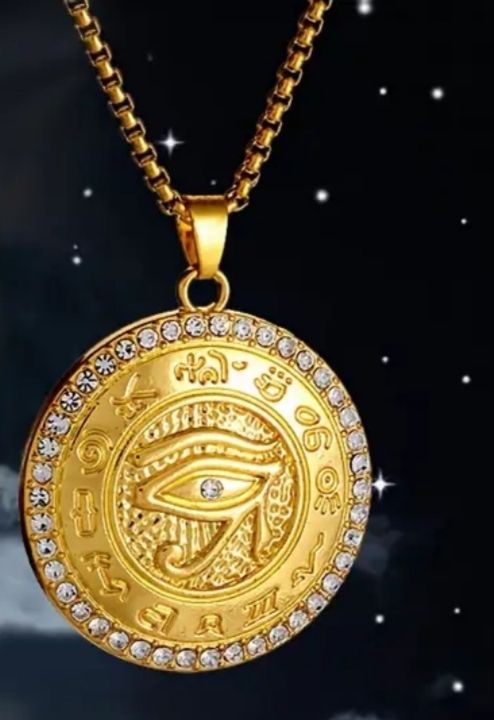 Collar Ojo de Horus dorado