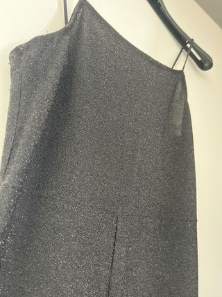 Mono negro Stradivarius brilloso 