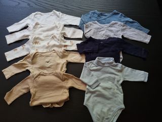 9 Body neonato manica lunga cotone