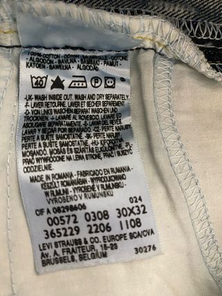 Pantalones Vaqueros levis Boot cut