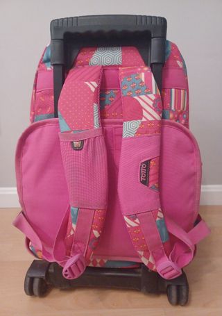Mochila Totto ruedas niña