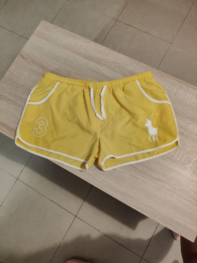 Bañador Ralph Lauren amarillo