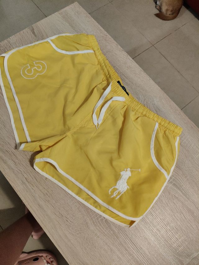 Bañador Ralph Lauren amarillo