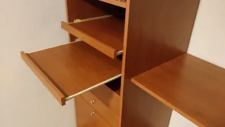 VESTIDOR Armario ropero madera cerezo PRECIOSO