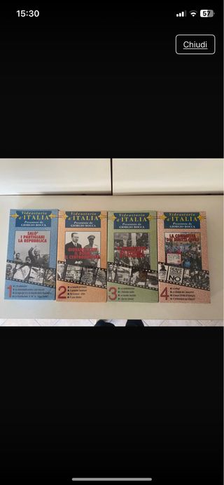 Videostoria d'Italia: 4 DVD