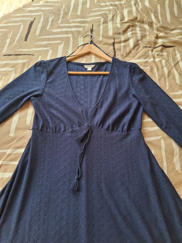 Vestido Springfield azul marino