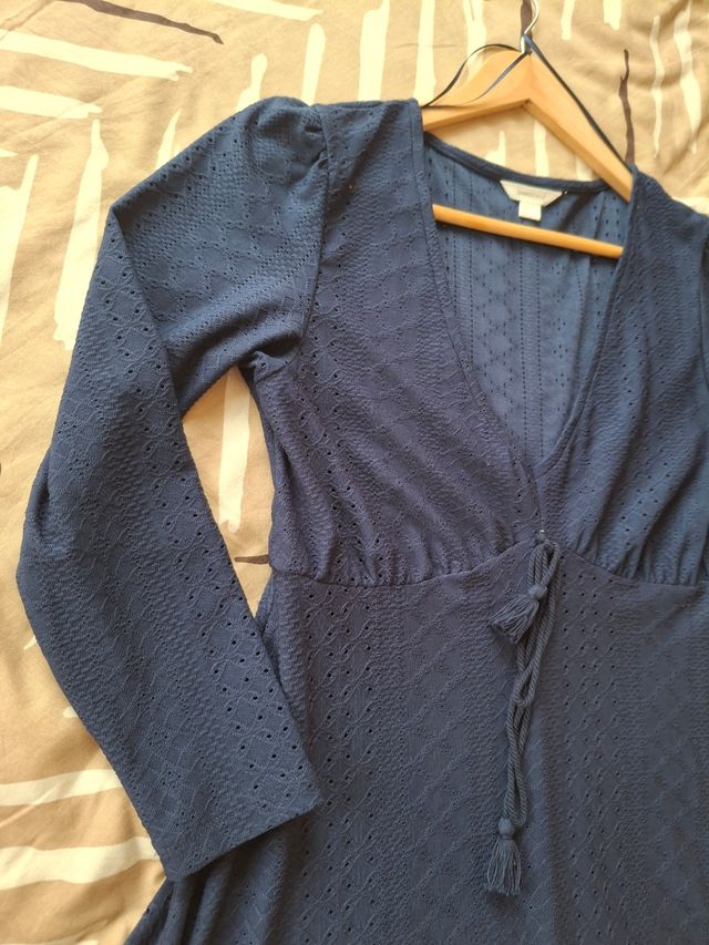 Vestido Springfield azul marino