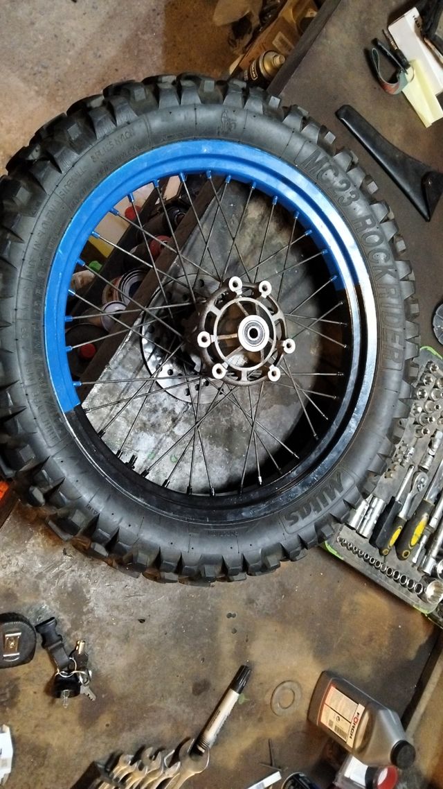 Llanta trasera Motocross 49cc