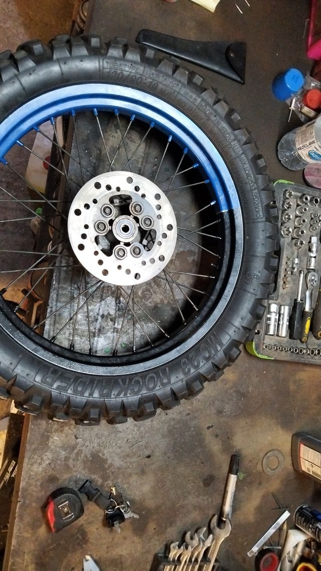 Llanta trasera Motocross 49cc