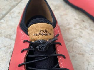 Zapatillas Pegres rojo-coral y negras