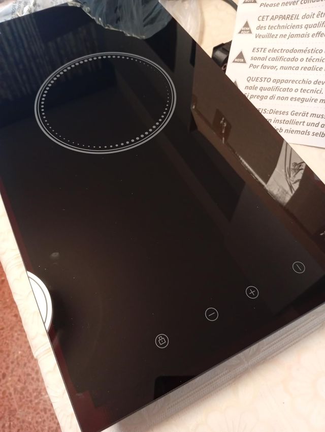 Vitrocerámica 1 Fuego 1200W Infrarrojo PRECINTADO