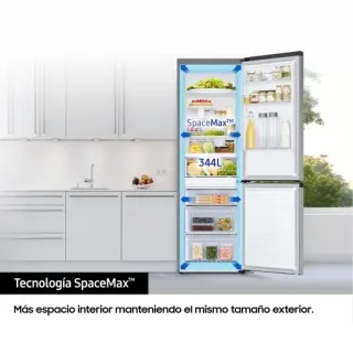 Nevera Congelador Samsung Nofrost A++ INOX