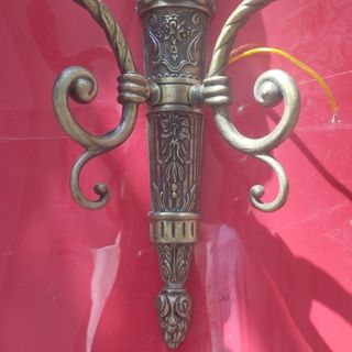 Applique a 2 luci stile Impero