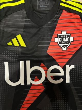 Camiseta portero equipo COMO talla XS, ORIGINAL