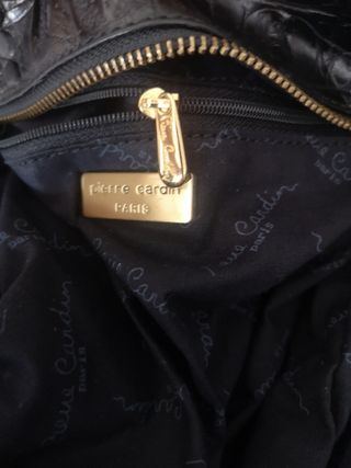 Bolso AUTÉNTICO PIEL Pierre Cardin - 