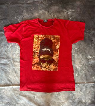 T-Shirt Stüssy Vintage Rossa