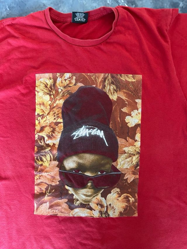 T-Shirt Stüssy Vintage Rossa