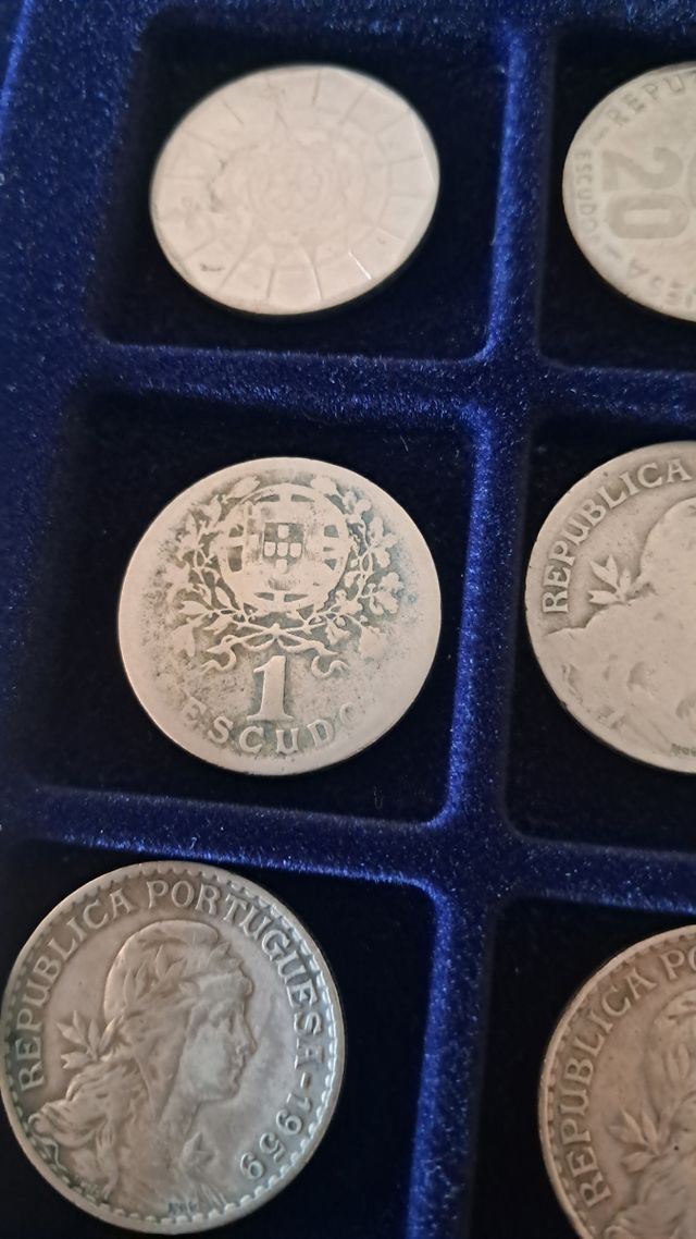 Moeda 1 Escudo Portugal 1928