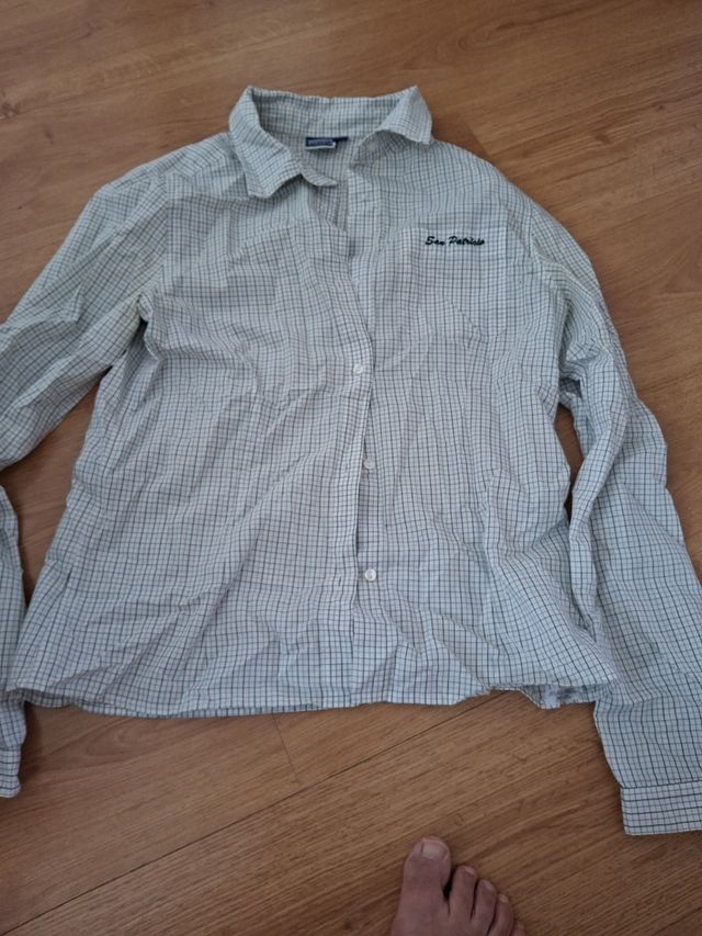 Blusa San Patricio - Talla 20 .faltan 2 botones