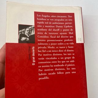 Libro "El gran desierto"