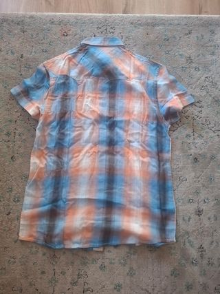 Camisa Wrangler cuadros - M