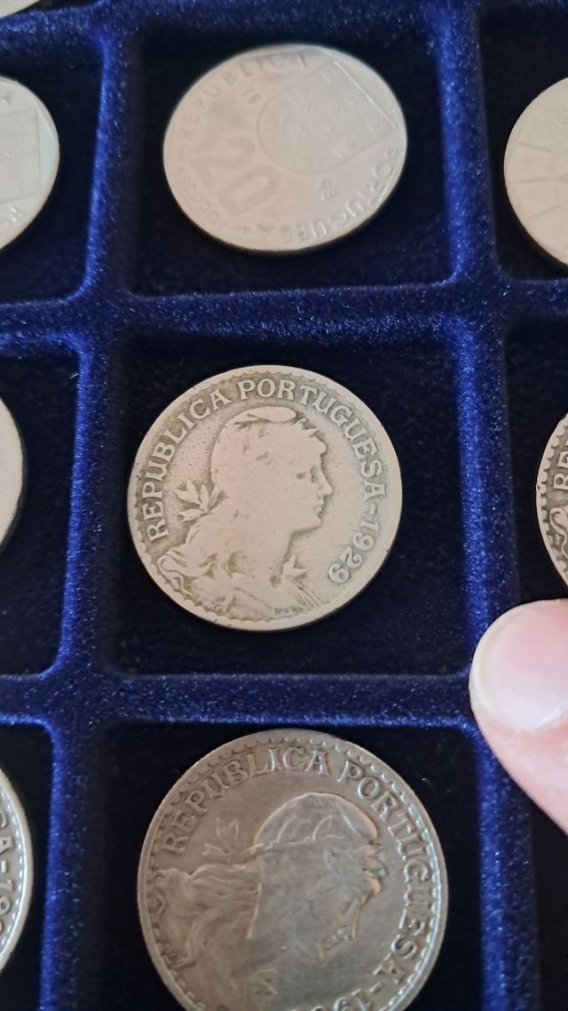 Moeda 1 Escudo Portugal 1929