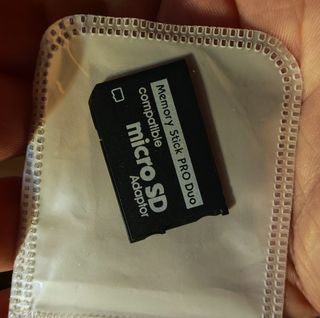 Adaptador Micro SD a Memory Stick PRO Duo