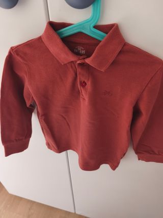 Polo manga larga Unit Kids niño