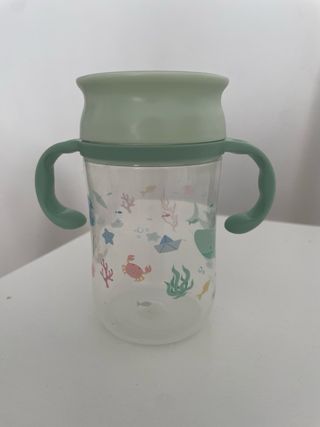Vaso antiderrame bebé - 2 asas